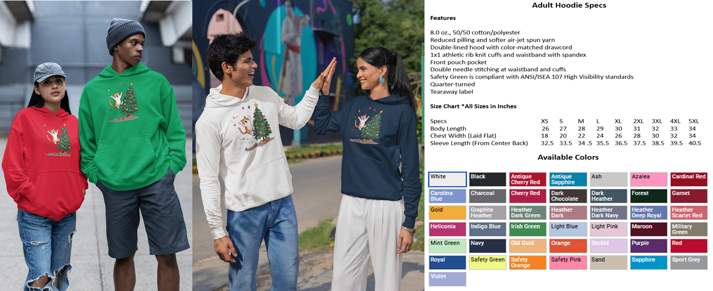 Jumping Cat Christmas Tree