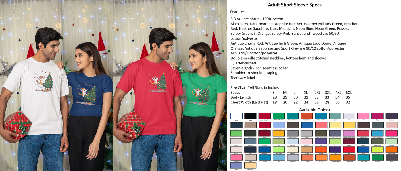 Jumping Cat Christmas Tree