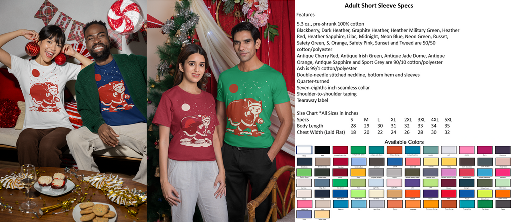 Santa Cat Brings Gifts