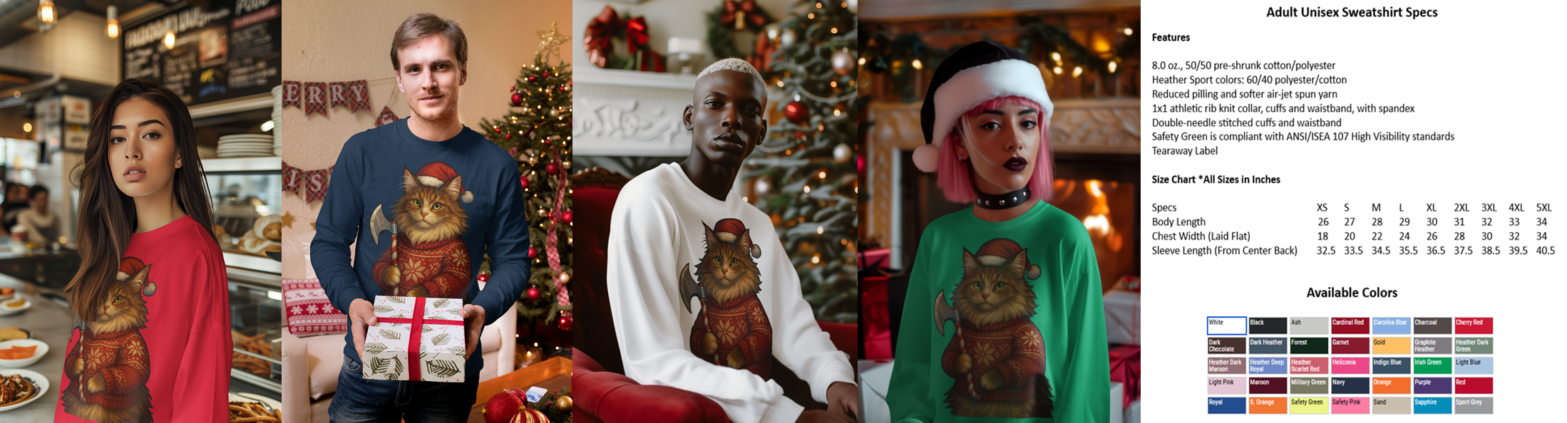 Viking Christmas Cat