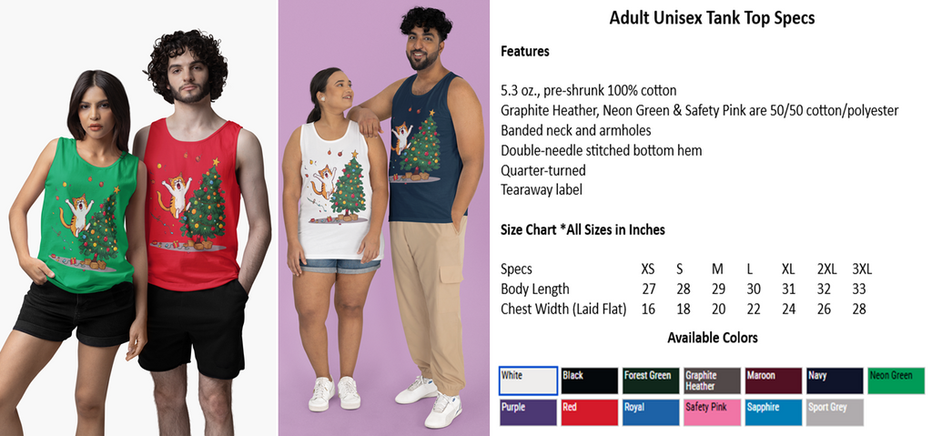 Jumping Cat Christmas Tree