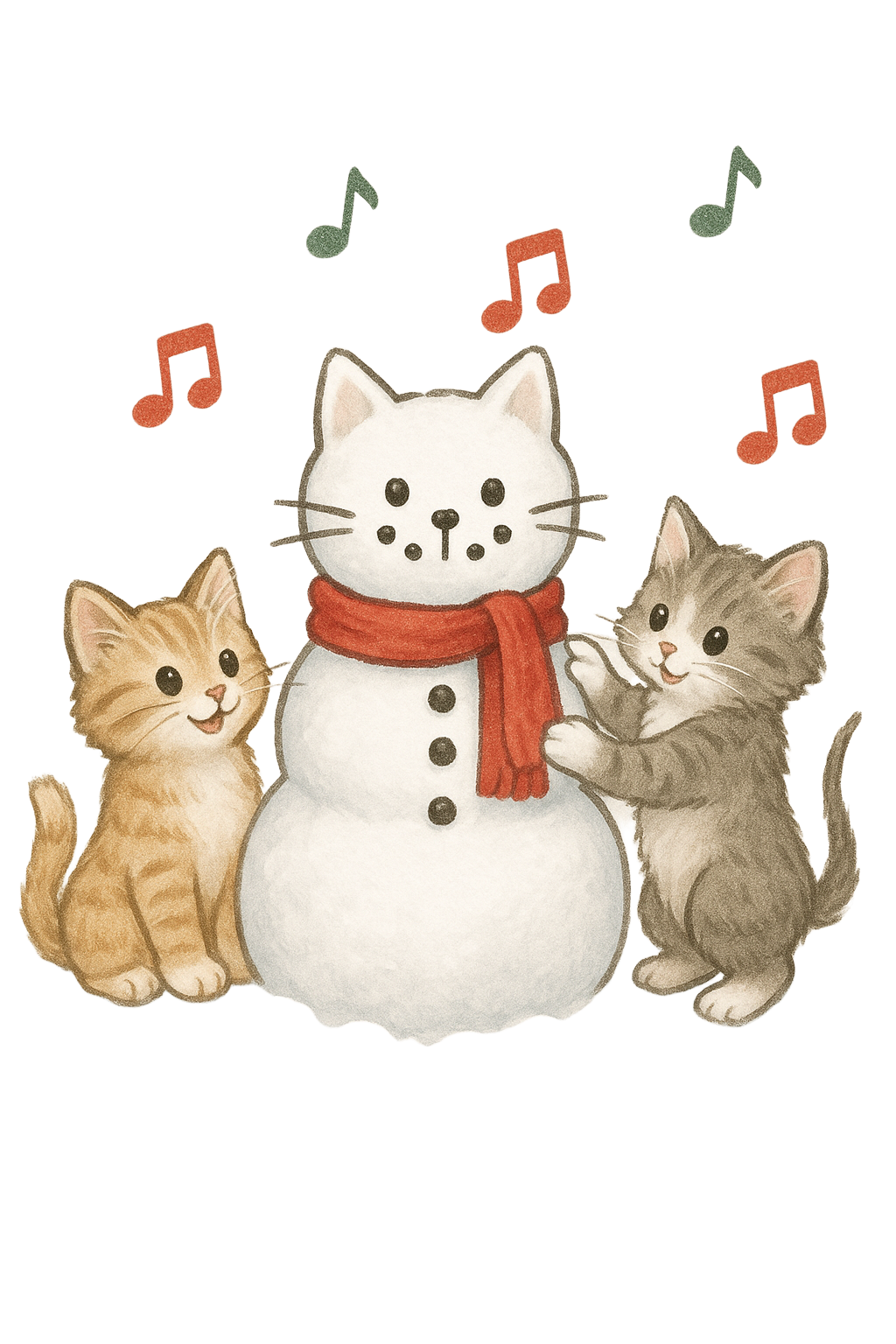 Snowman Cat