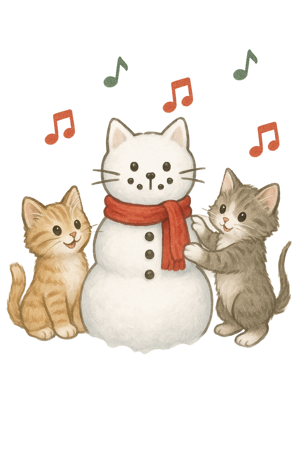 Snowman Cat
