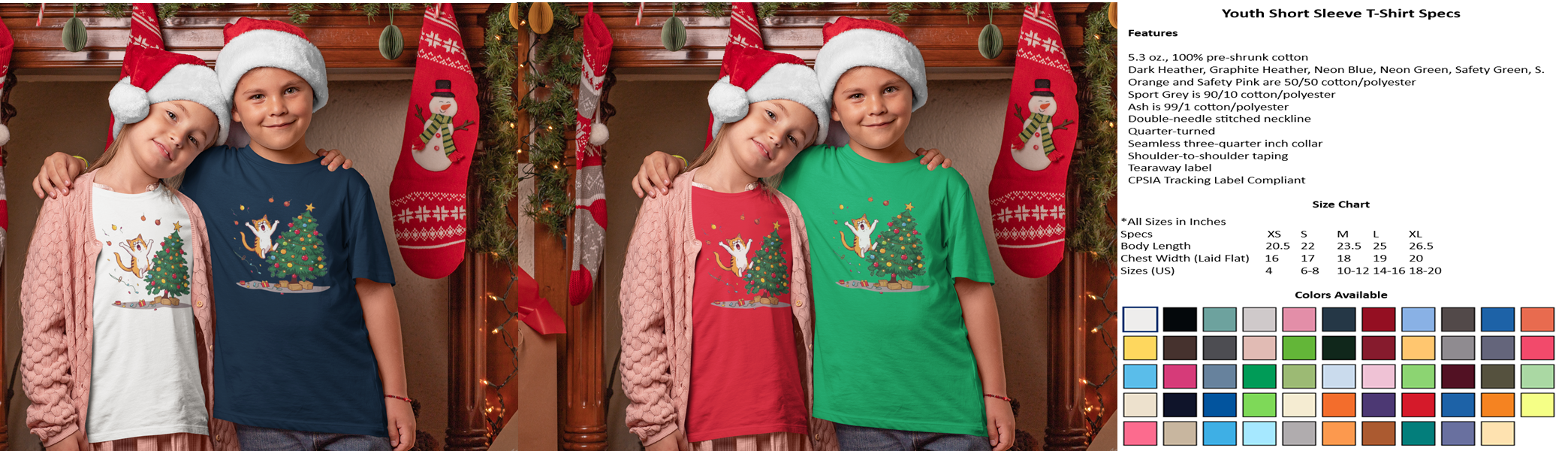 Jumping Cat Christmas Tree