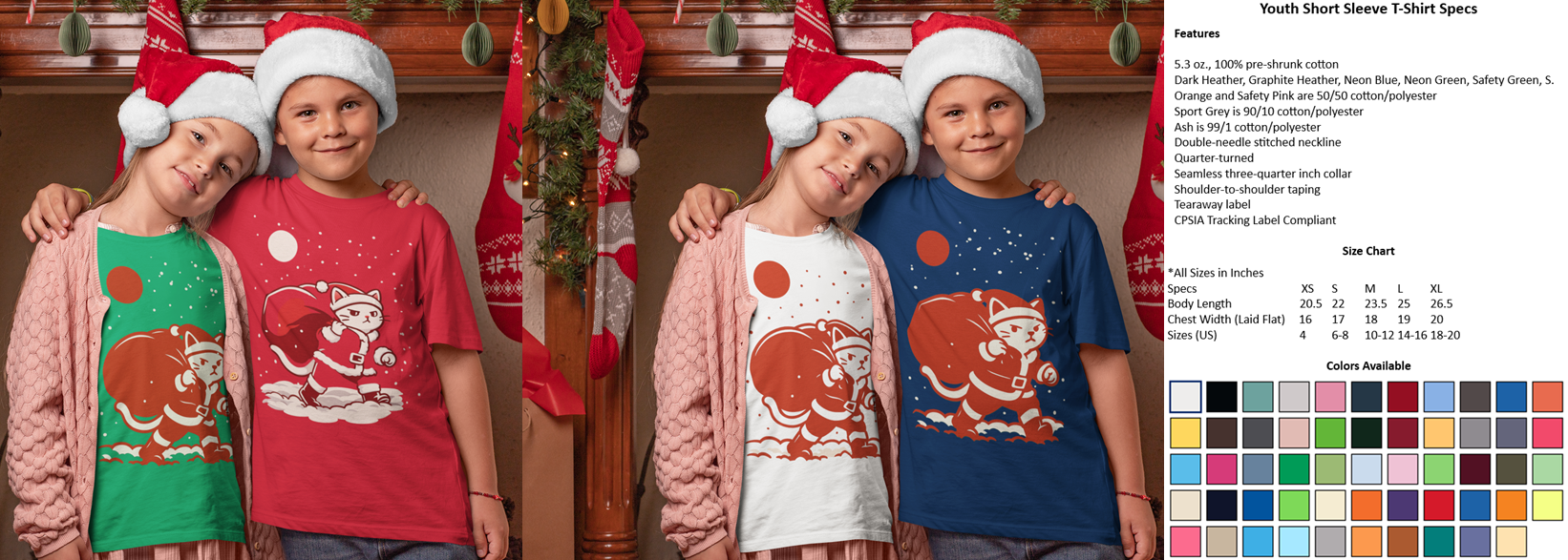 Santa Cat Brings Gifts