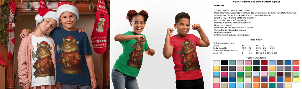 Viking Christmas Cat