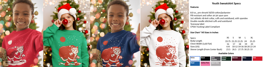 Santa Cat Brings Gifts