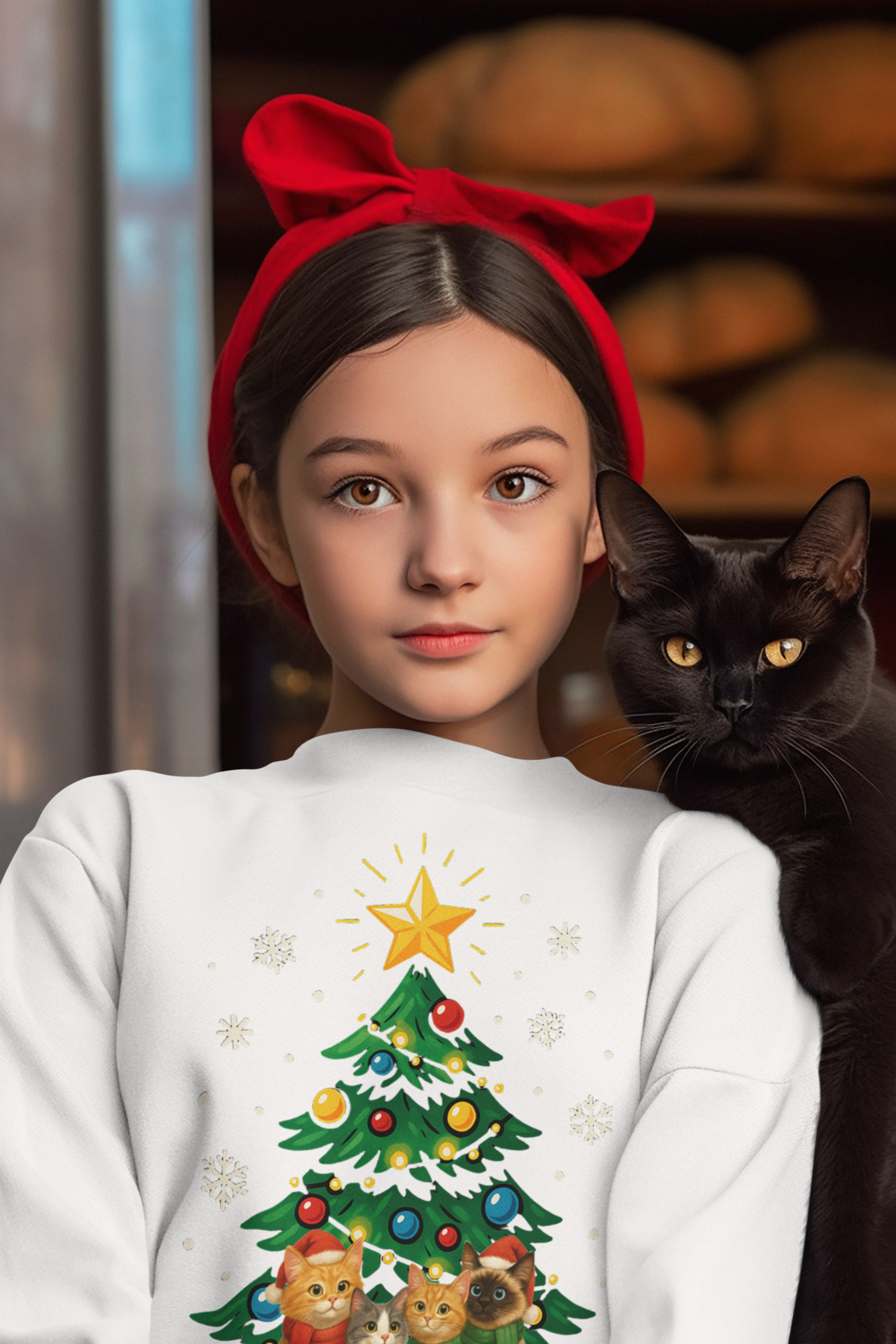 Cat's Christmas Tree