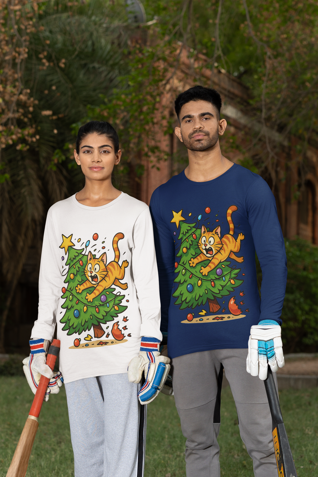 Cat's Christmas Tree