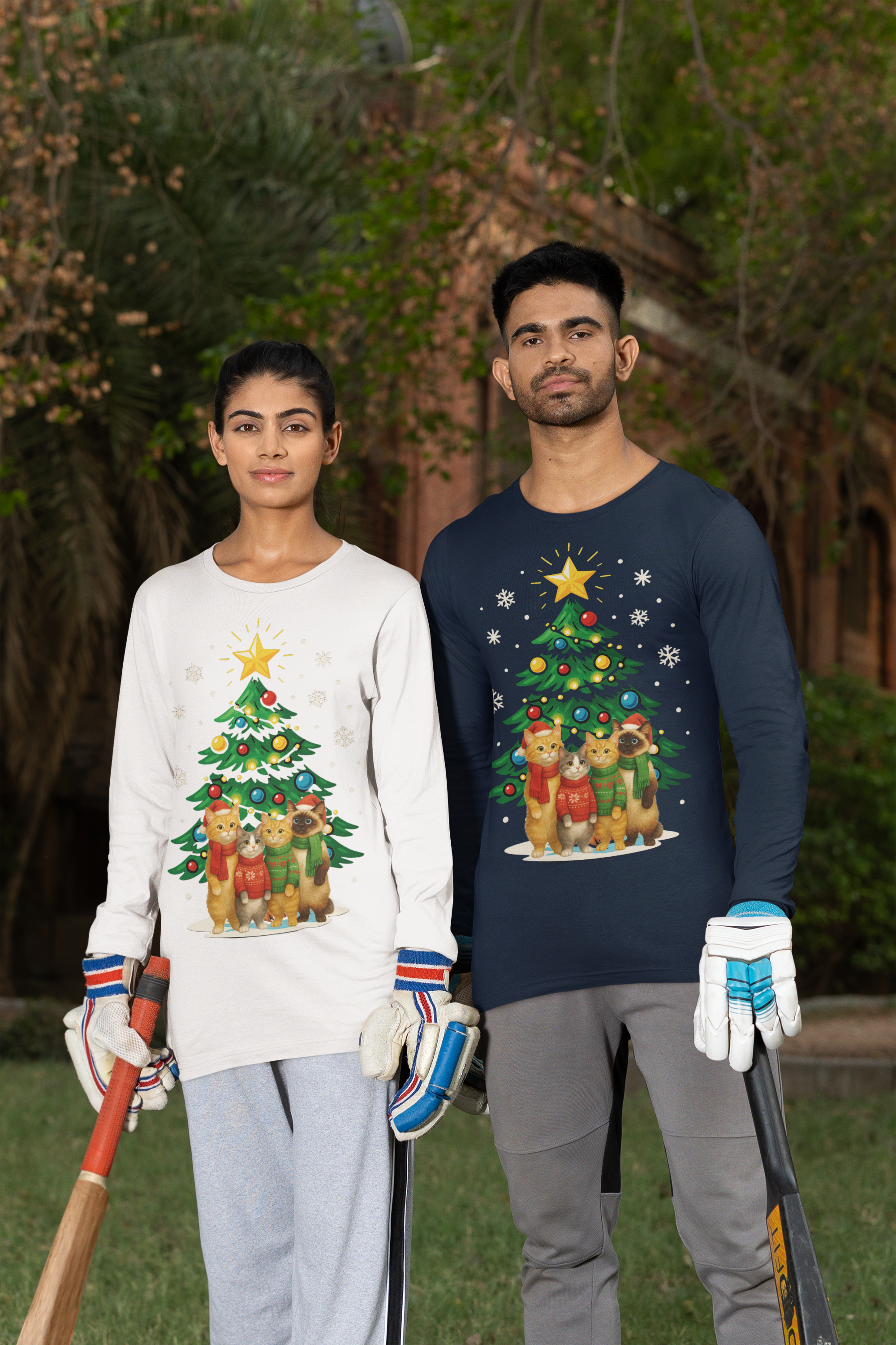 Cat's Christmas Tree