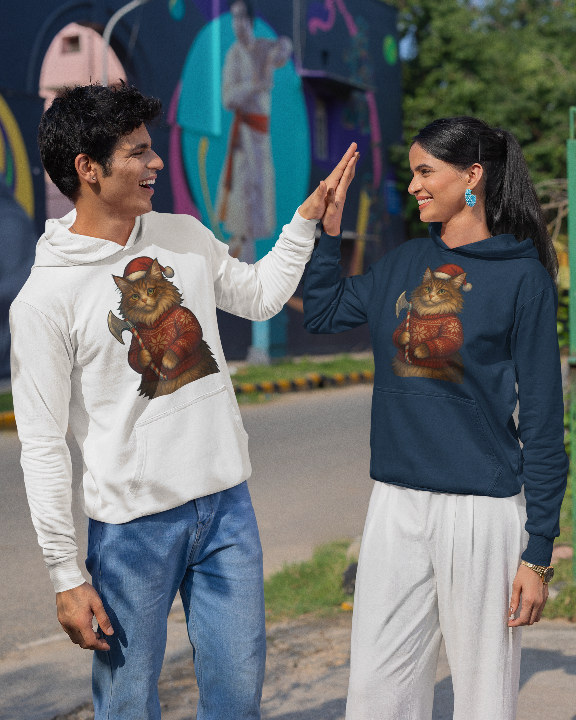 Viking Christmas Cat