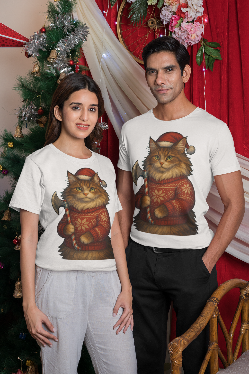 Viking Christmas Cat