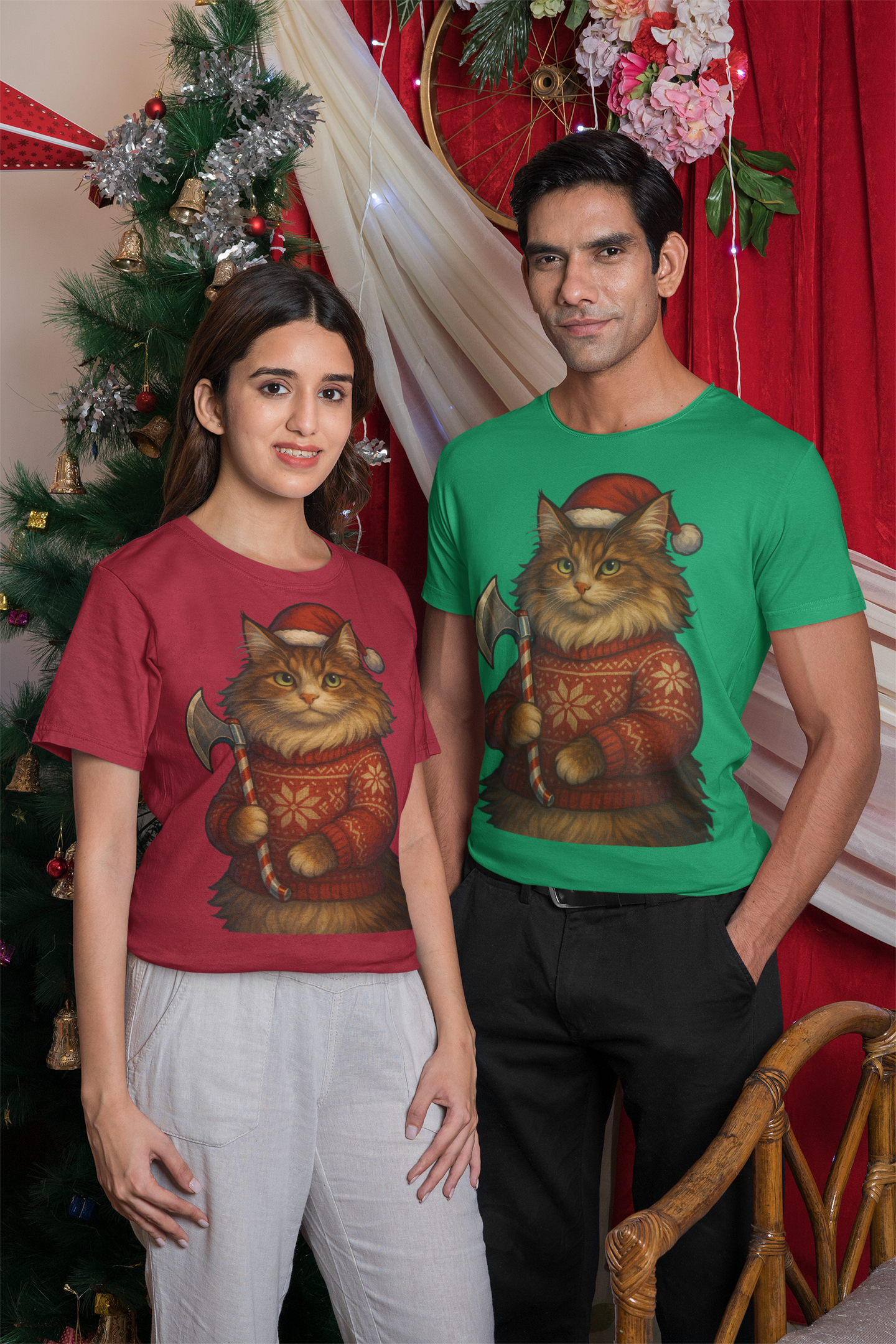 Viking Christmas Cat