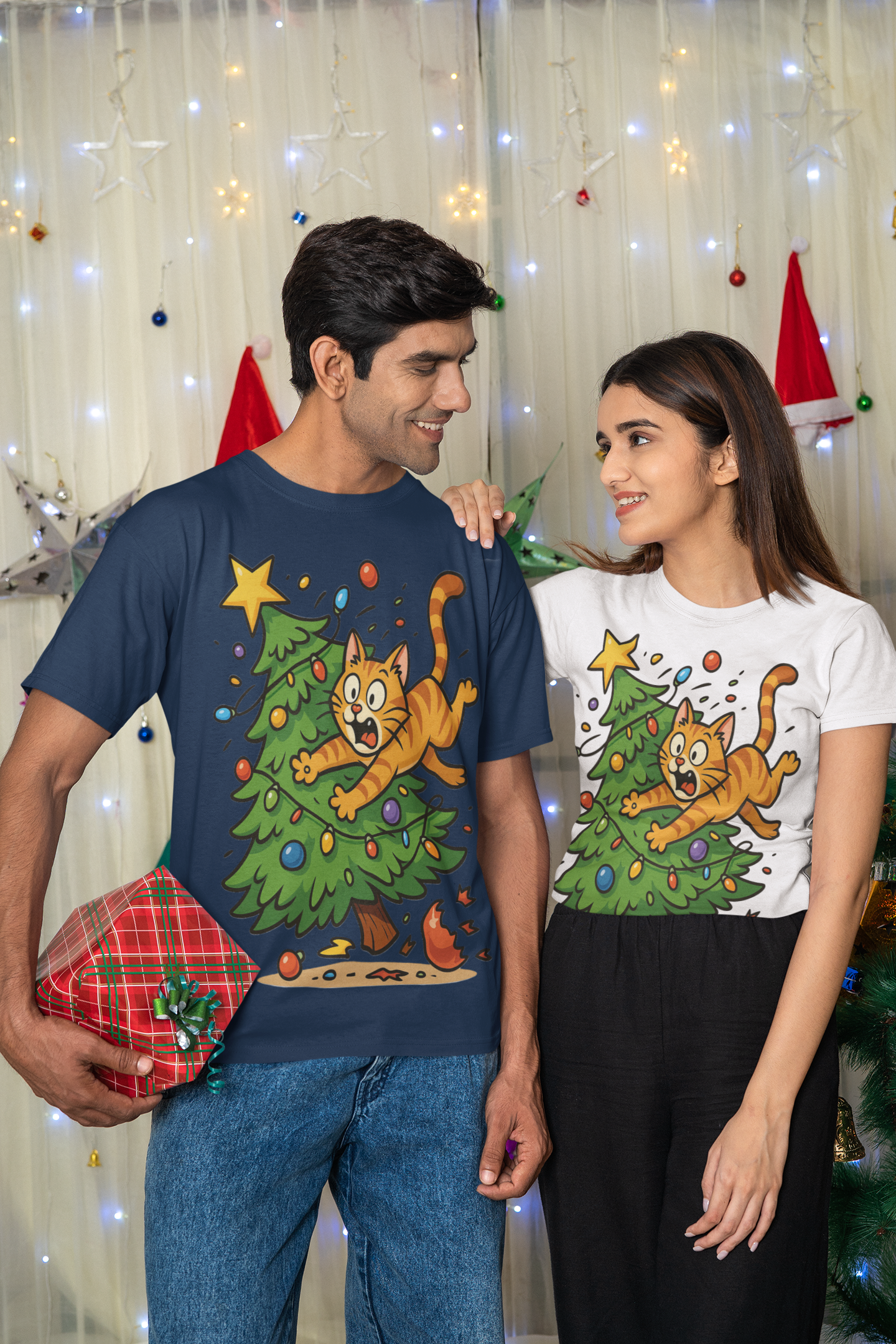 Cat's Christmas Tree