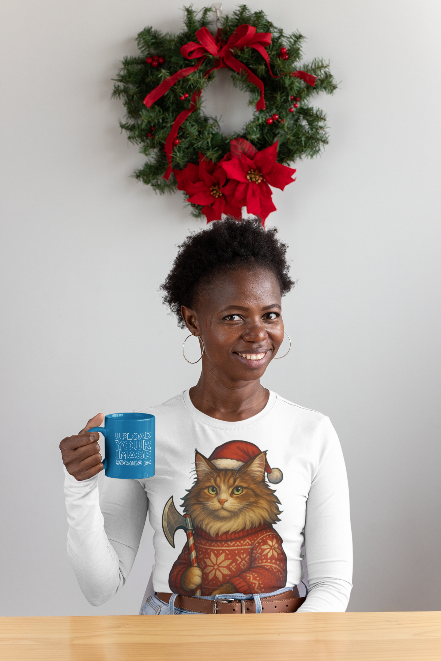 Viking Christmas Cat