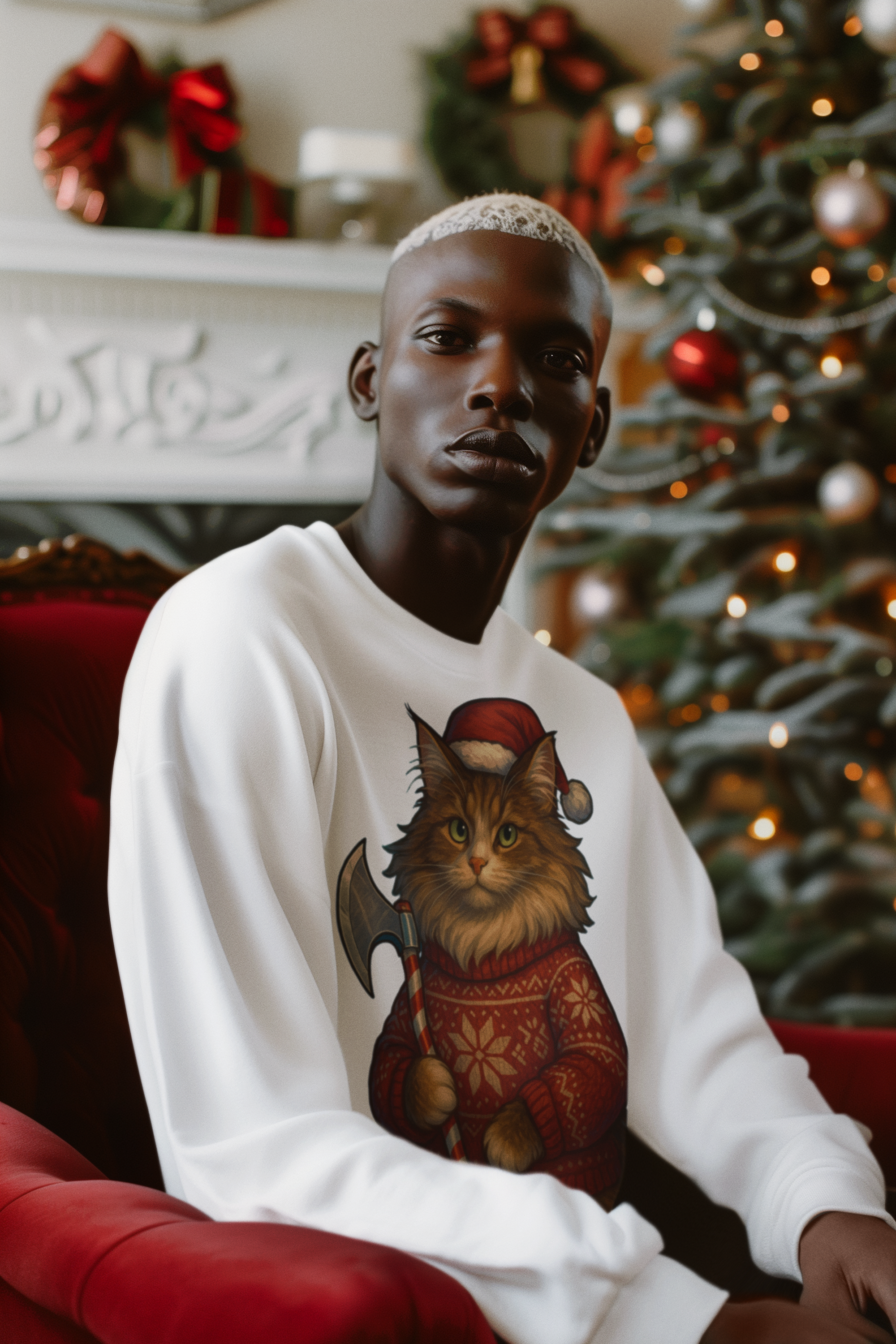 Viking Christmas Cat