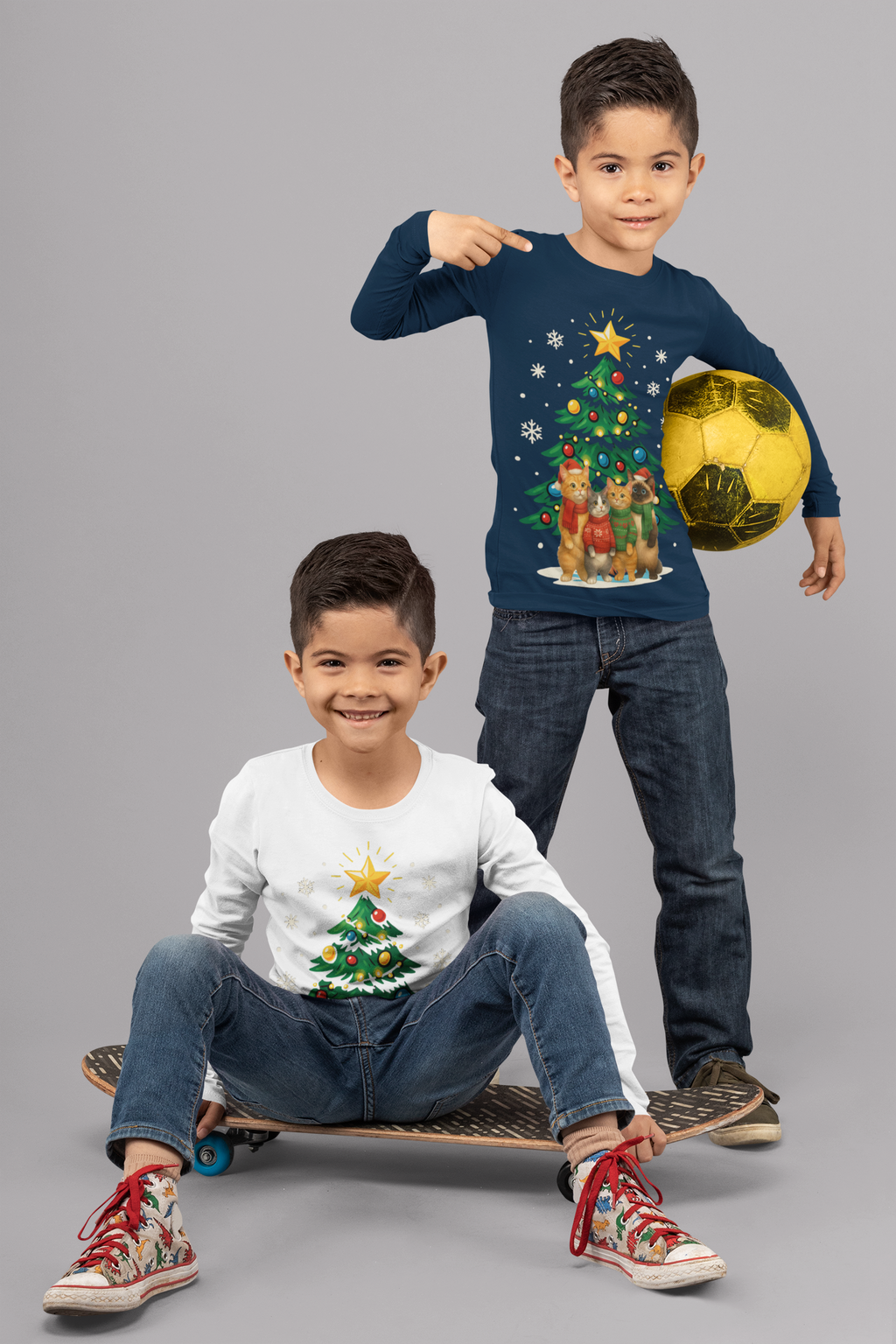 Cat's Christmas Tree