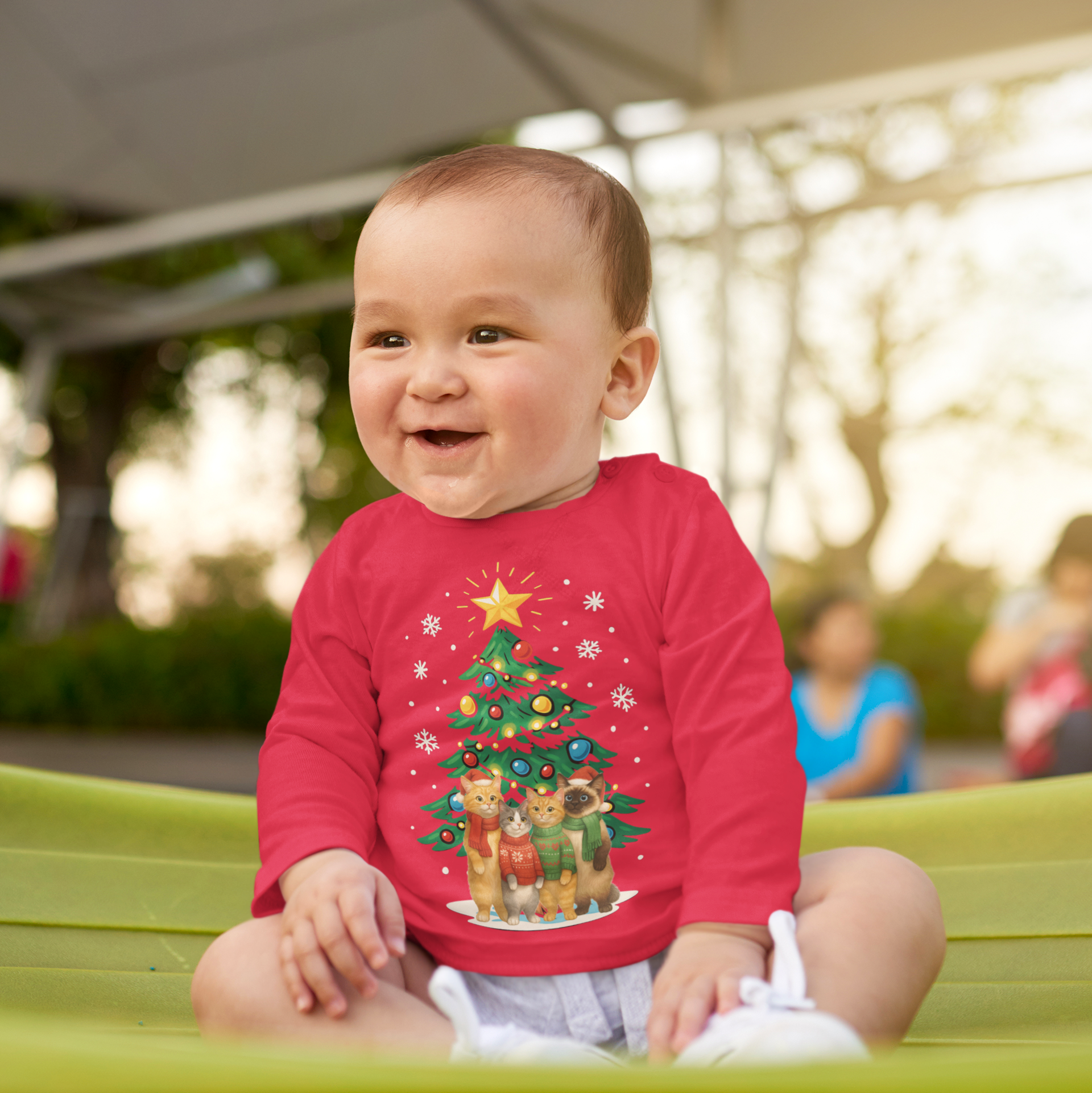 Cat's Christmas Tree