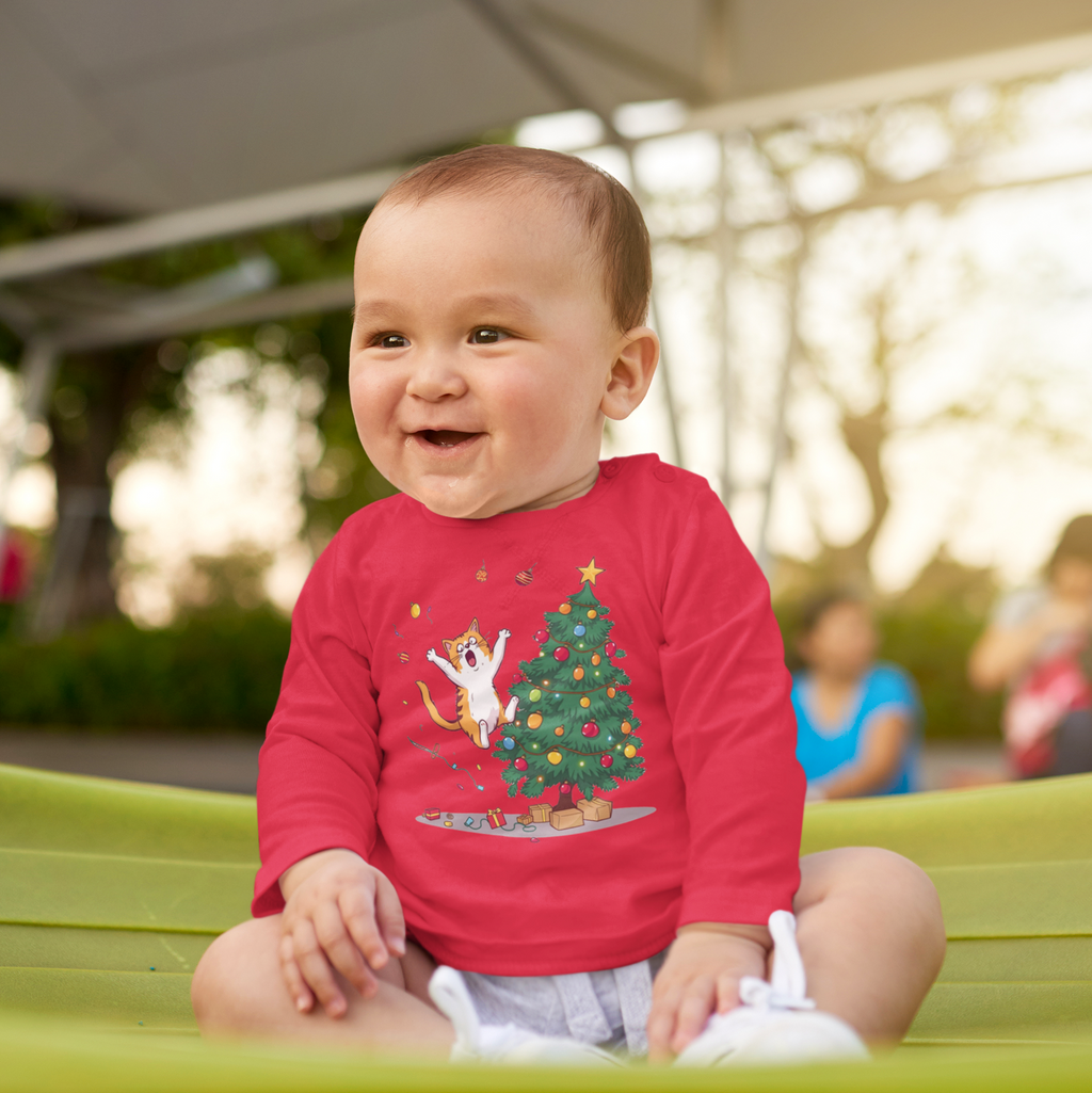 Jumping Cat Christmas Tree