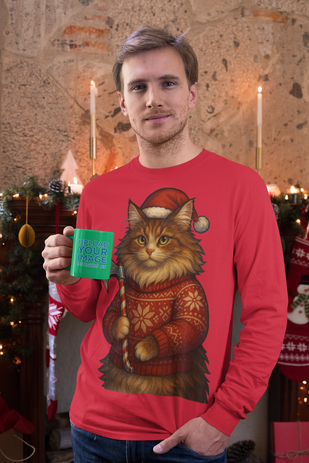 Viking Christmas Cat