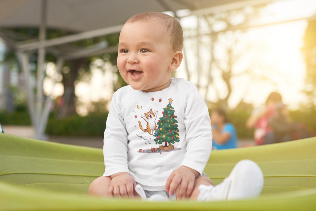 Jumping Cat Christmas Tree