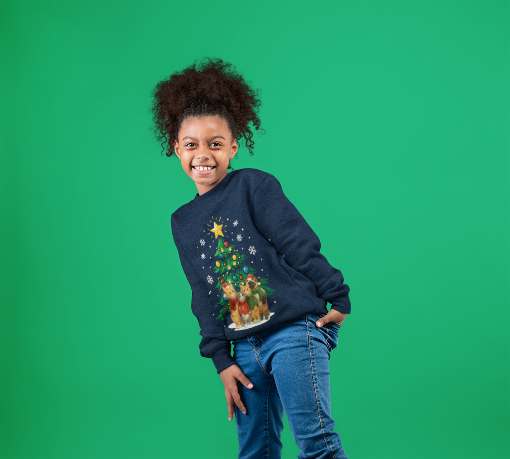 Cat's Christmas Tree