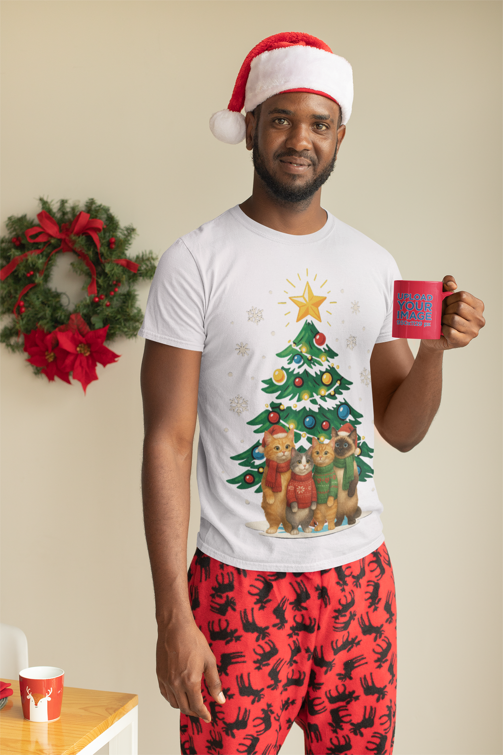 Cat's Christmas Tree