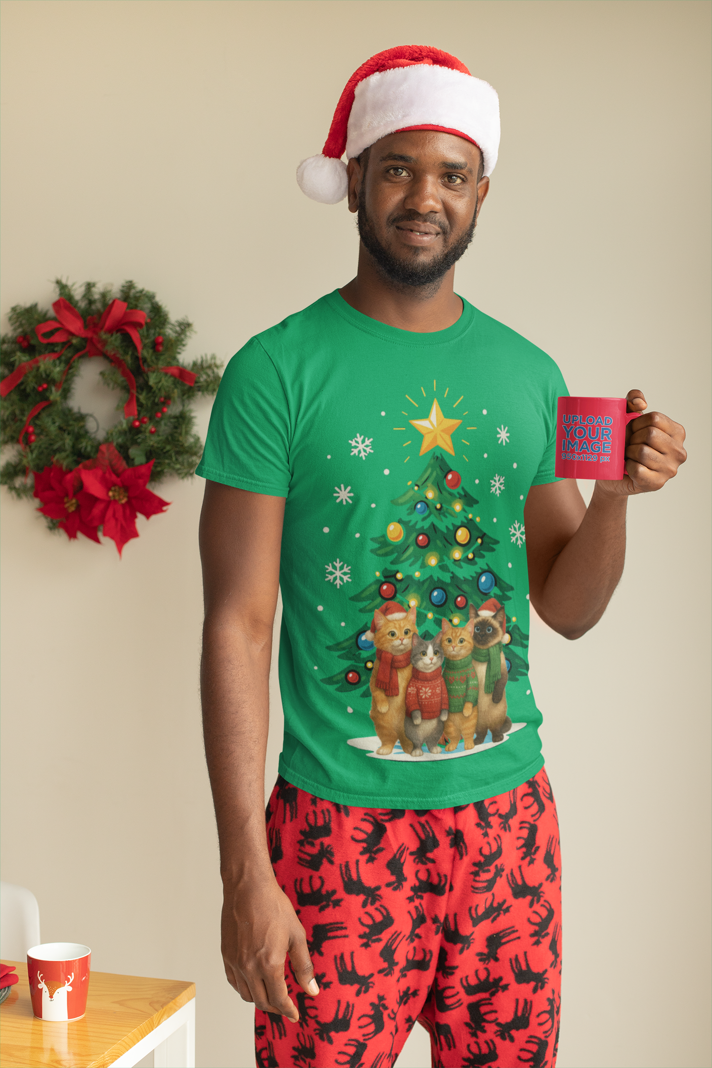 Cat's Christmas Tree