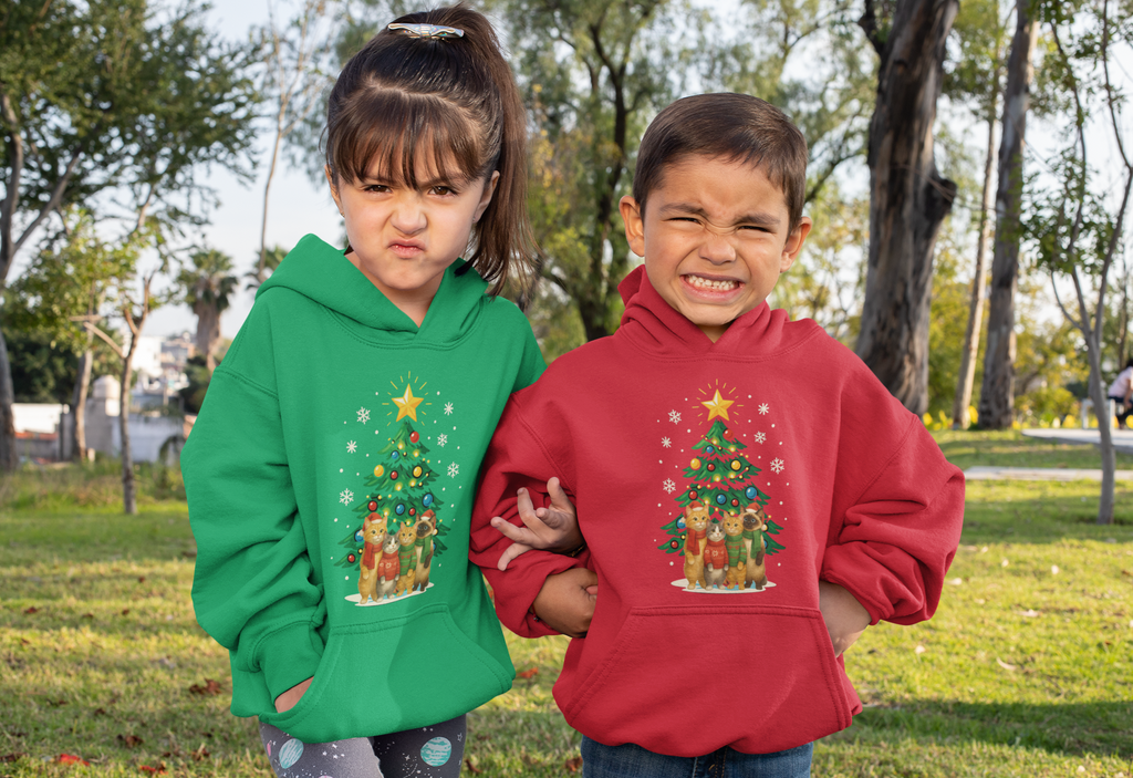 Cat's Christmas Tree