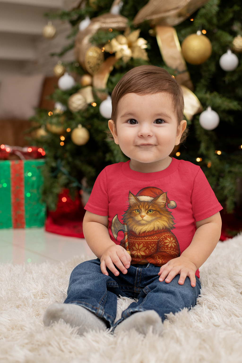 Viking Christmas Cat