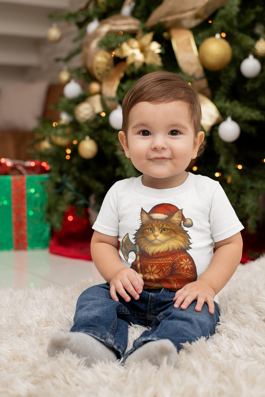 Viking Christmas Cat