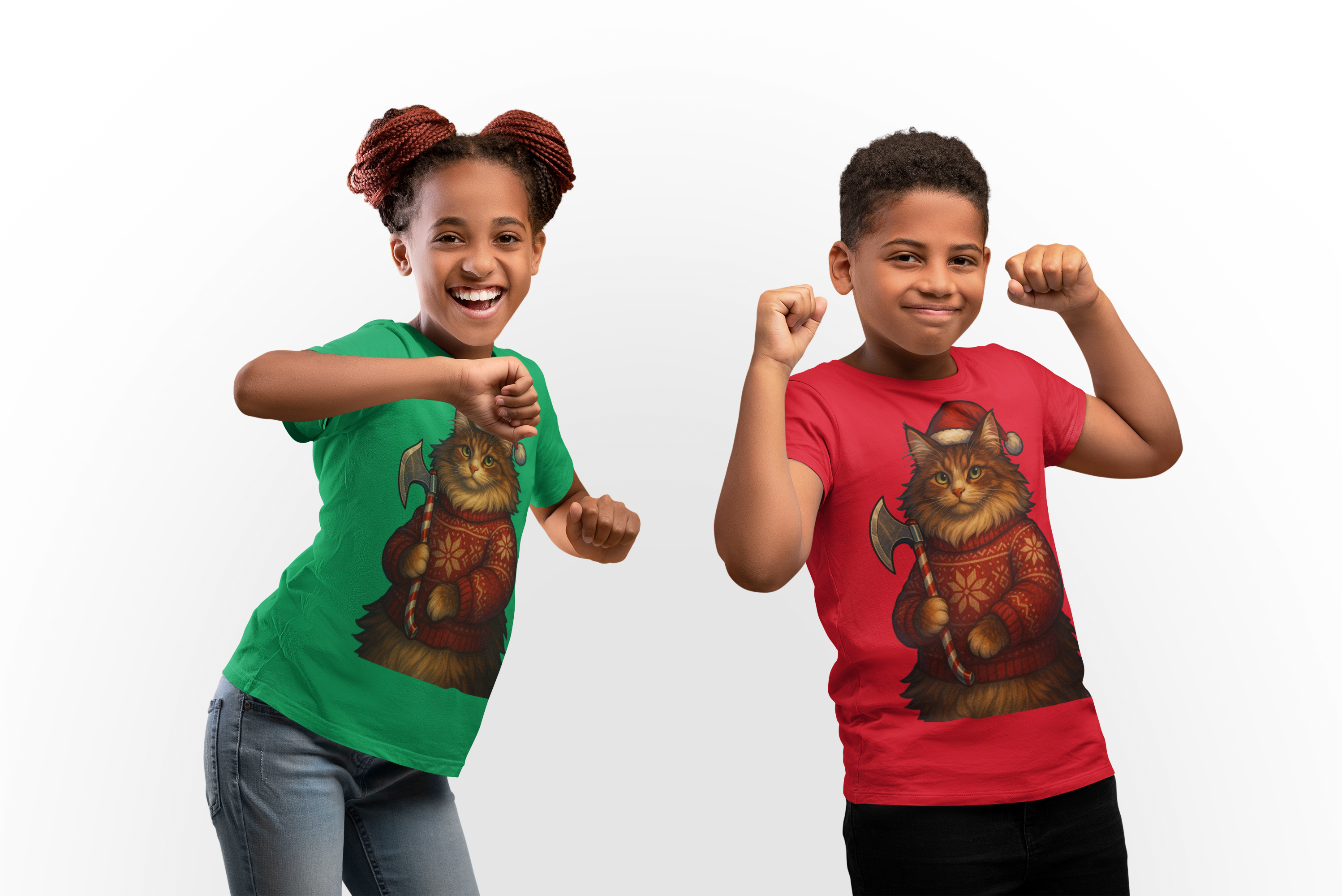 Viking Christmas Cat