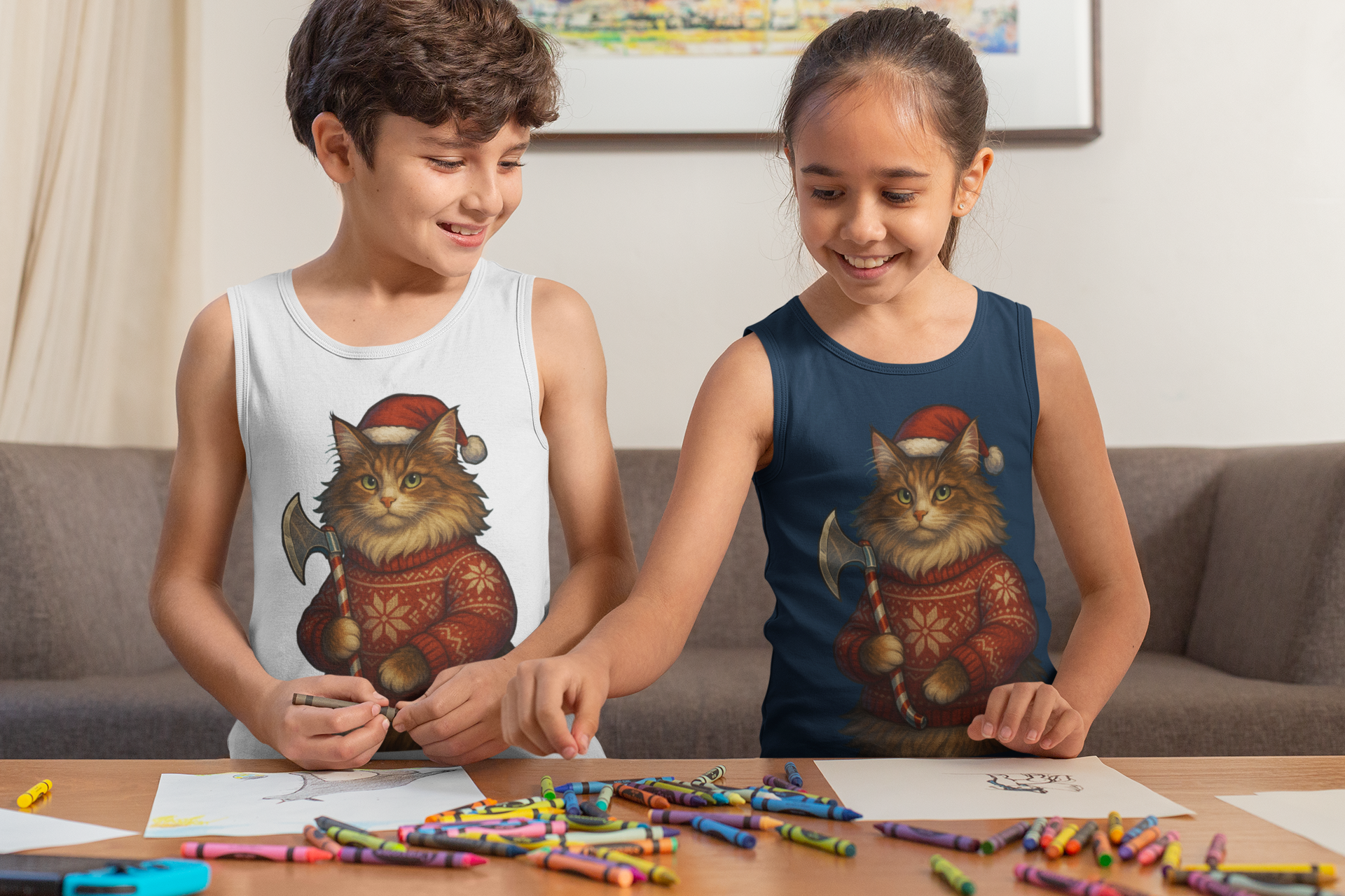 Viking Christmas Cat