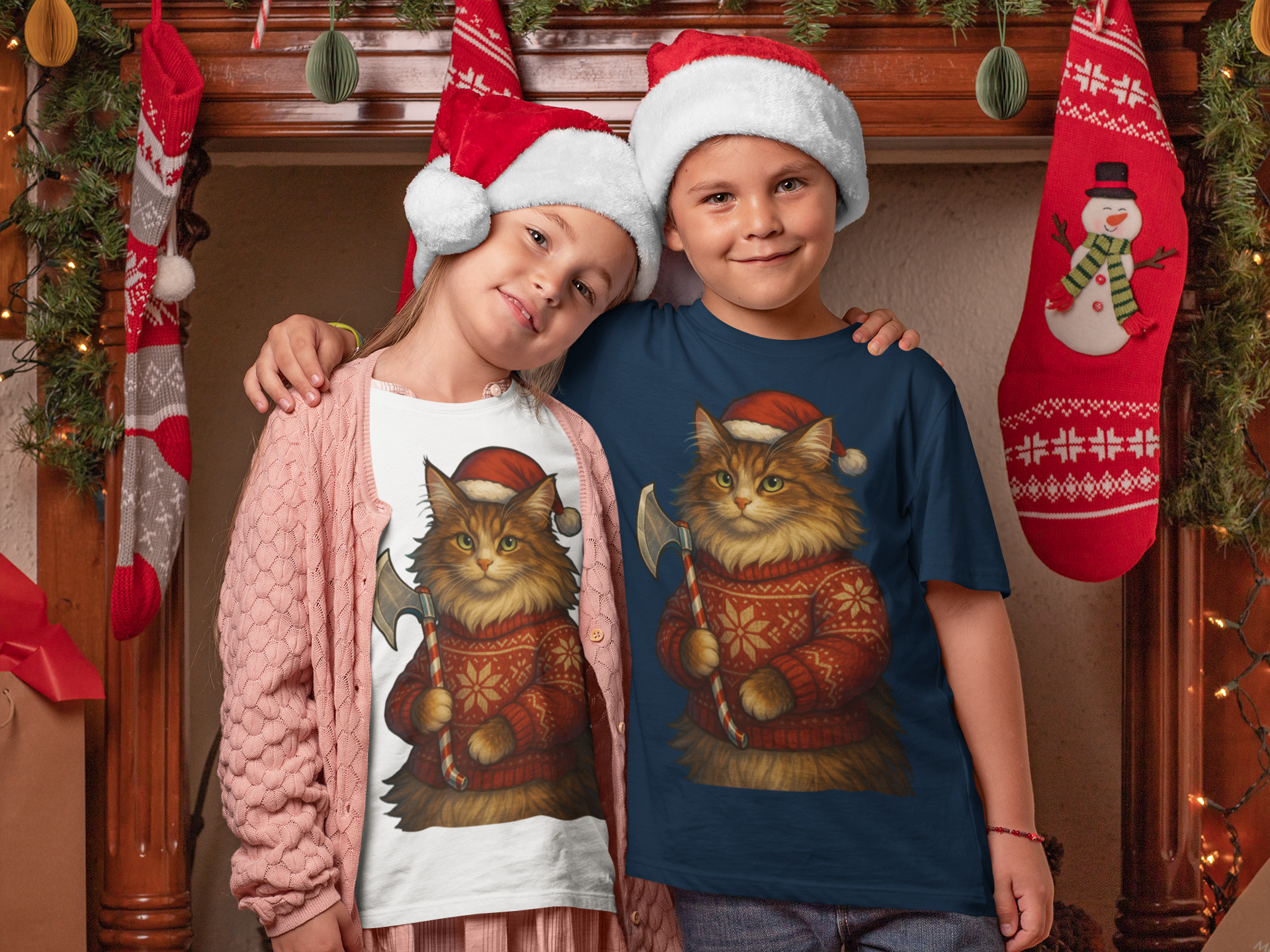 Viking Christmas Cat